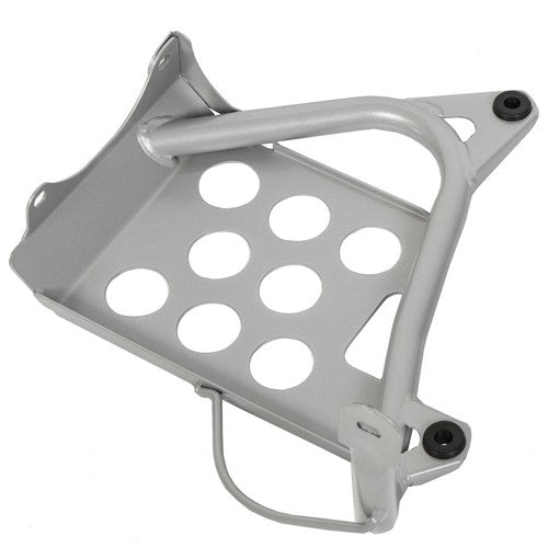 DURAFORCE Silver Heel Guards footrest stand For Yamaha Banshee LH+RH Nerf Bars 87-06 1990