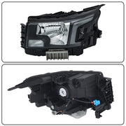 DURAFORCE Headlight Black Driver Side Halogen Type For Nissan Frontier 2022-2023 Factory