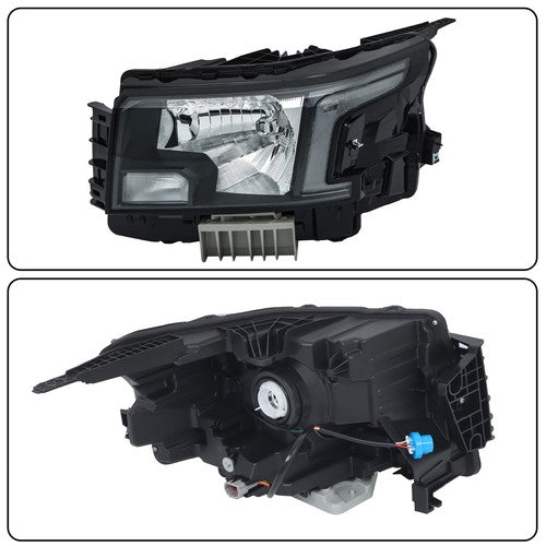 DURAFORCE Headlight Black Driver Side Halogen Type For Nissan Frontier 2022-2023 Factory