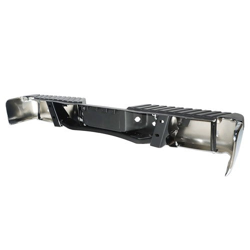 DURAFORCE Fit For Ford F150 09-14 Steel Rear Bumper Assembly Styleside With Sensor Holes