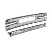 DURAFORCE Front Grille Covers Grill Overlay Chrome for GMC Sierra 1500 SLT AT4 2019-2022