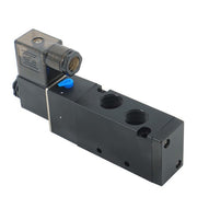 DURAFORCE 3/8'' 5 Port, 2 Position Pneumatic Solenoid Valve, 110V AC Coil, Air Return