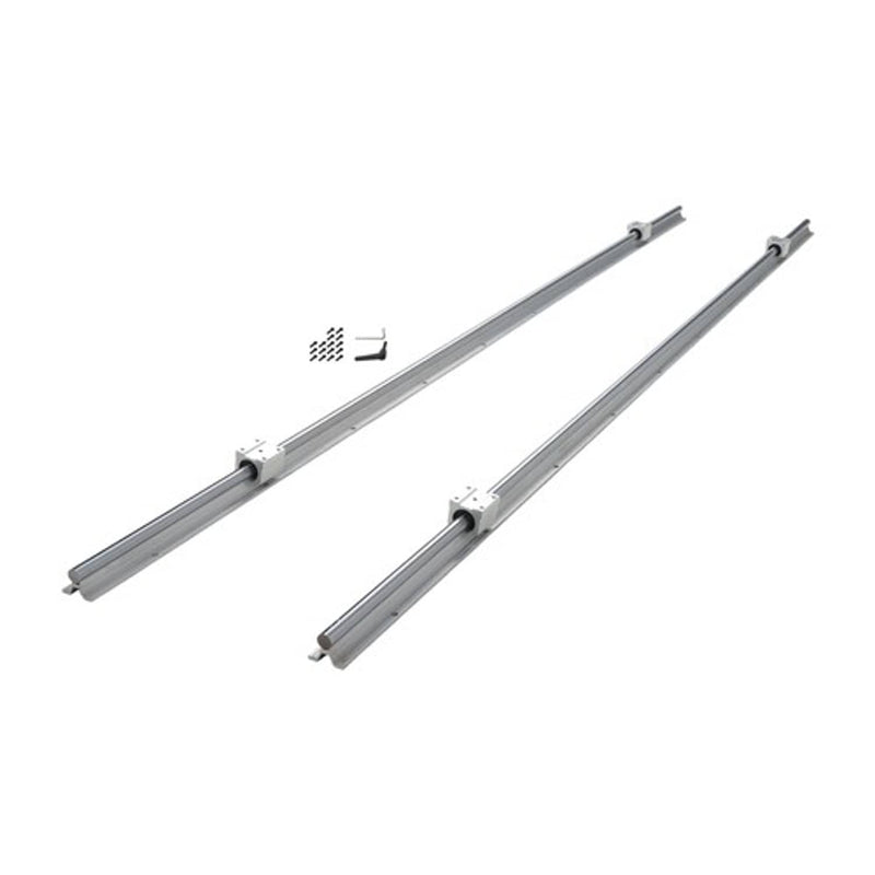 DURAFORCE 2PCS SBR16 2000mm Linear Guide Rail Slide Rail 4 PCS SBR16UU Bearing Block