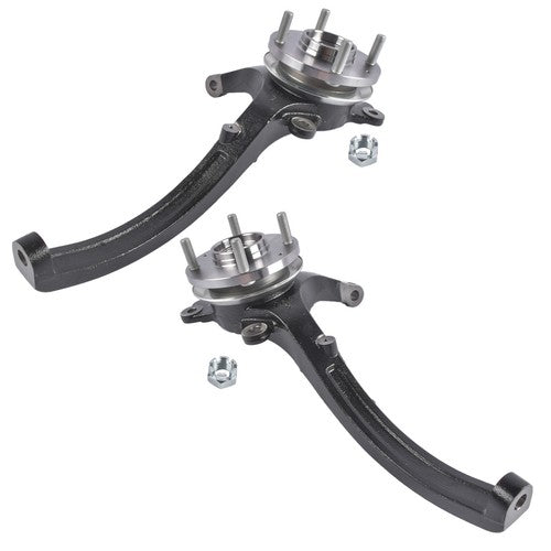 DURAFORCE 2Pcs Front Steering Knuckle Wheel Hub Bearing Assys For Hyundai Sonata 2002-2005