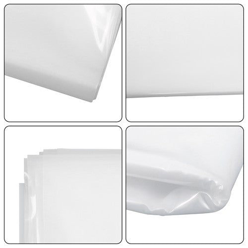 DURAFORCE 10 × 15 FT Polyethylene Greenhouse Film Clear Greenhouse Plastic Sheeting 6 mil