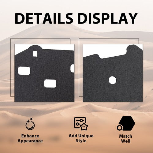 DURAFORCE Front &Rear Mud Flaps Fender Flares For 14-21 Polaris RZR XP 1000 XP4 1000 Turbo