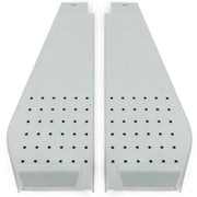 DURAFORCE Fits Ford Tractor 2N 9N Steel Step Plate Running Boards LH & RH with Brackets