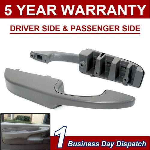 DURAFORCE Pair Inside Door Pull Handle Armrest for Chevy Express GMC Savana 03-19 2018