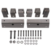 DURAFORCE 2" wide Trailer Slipper Tandem Axle Spring Attaching Hanger Kit 5.2K-8K LBS