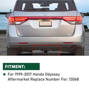 DURAFORCE For 1999-2017 Honda Odyssey Class 3 Trailer Hitch Rear Bumper Tow Receiver 2"
