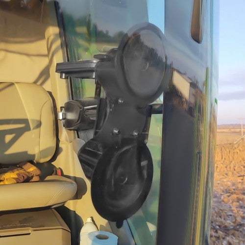DURAFORCE Adjustable Gun Rack Holder For Truck UTV Suction Cup Mount For Windshield