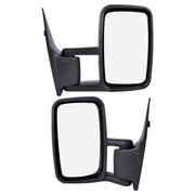 DURAFORCE Left & Right Manual Door Mirrors for Mercedes Dodge Sprinter 2500 2003-2006 2.7L