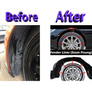 DURAFORCE Front Left Inner Fender Liner Black For 2019-2025 Cadillac XT4 84557829