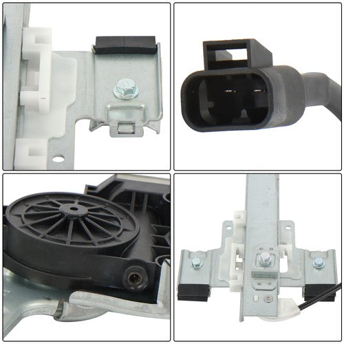 DURAFORCE For Cadillac Chevrolet GMC 2007-14 741-391 Power Window regulator RR w/Motor