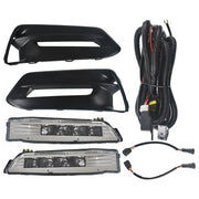 DURAFORCE Driver+Passenger Side For Honda Accord 18-19 1.5L 2.0L LED Fog Lamps Assembly