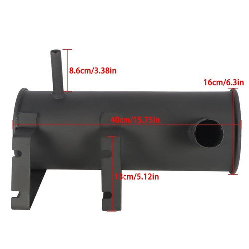 DURAFORCE Replacement Exhaust Muffler 1967-1981 For 2-Cycle Golf Carts 65231-67C 65247-79