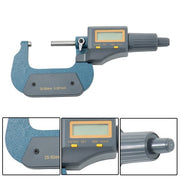 DURAFORCE 25-50mm Digital Electronic Outside Micrometer Carbide Tip 1-2" 0.00005"