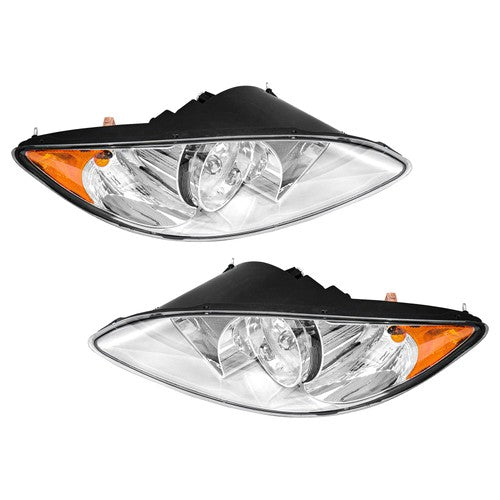 DURAFORCE For International ProStar 3596016C93 3596015C93 Left+Right Headlights Headlamps