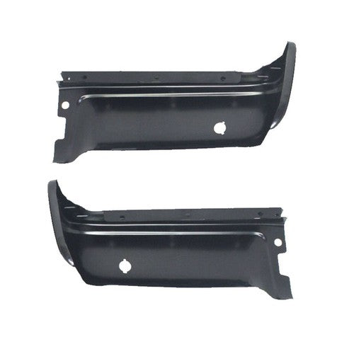 DURAFORCE Primered Steel Rear Bumper Ends For Ford F150 2009-2014 Pair LH + RH Side