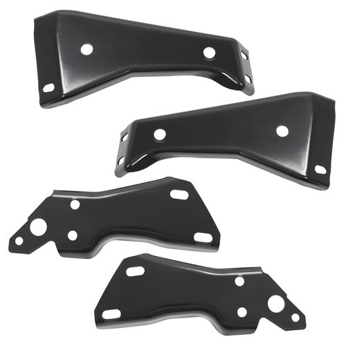 For Chevy GMC C1500 K1500 88 00 Rear Bumper Inner Outer Bracket Mounting Set