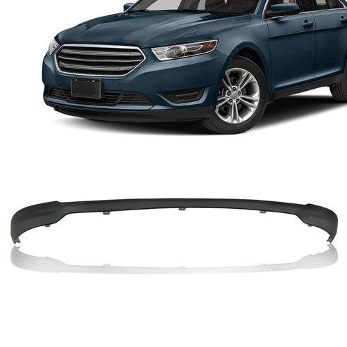DURAFORCE Front Bumper Trim Valance Air Deflector Plastic Black For Ford Taurus 2013-2019