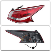 DURAFORCE Passenger Right Side Tail Lamp Assembly LED For Nissan Altima 2013 Replacement
