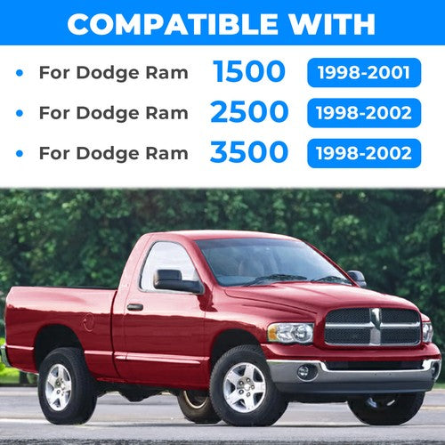 Dash Bezel Dashboard Cover Overlay for 1998-2002 Dodge Ram 1500 2500 3500 Pickup