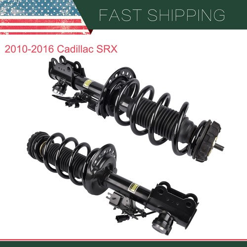 DURAFORCE 1* Pair Front Electric Shock Absorber Struts Assembly For Cadillac SRX 2010-2016