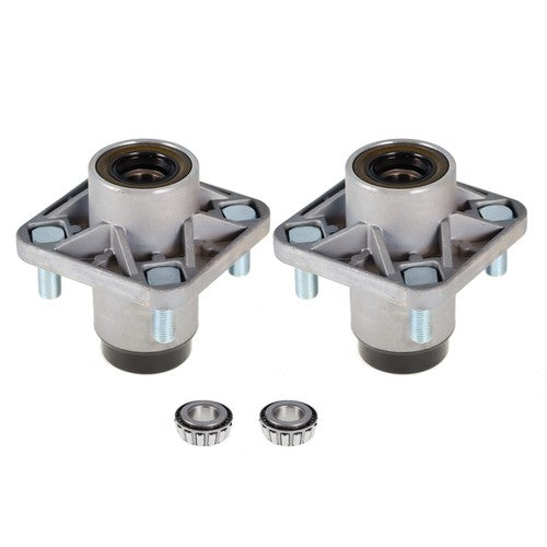 DURAFORCE For Club Car DS Golf Cart 1982-2002 Models 2x Front Wheel Hub Kit Bearings Seals