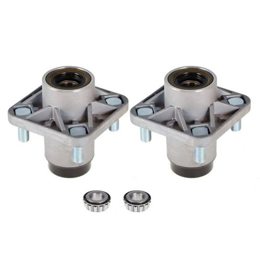 DURAFORCE For Club Car DS Golf Cart 1982-2002 Models 2x Front Wheel Hub Kit Bearings Seals