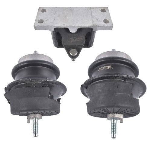 DURAFORCE Engine Mounts & Transmission Mount Full Set 3PCS for Infiniti Q70 3.7L 14-19 AWD