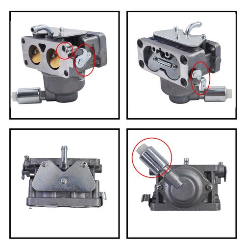 DURAFORCE 499804 Carburetor For Briggs & Stratton V TWIN 20 21 23 24 25HP US 791230 699709