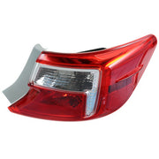 DURAFORCE Brake Tail Light Right Side Red Outer Rear For Toyota Camry Series 2012-2014