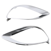 DURAFORCE Pair Headlight Bezel For Freightliner Columbia 2001-17 #0632242003 Headlamp Trim