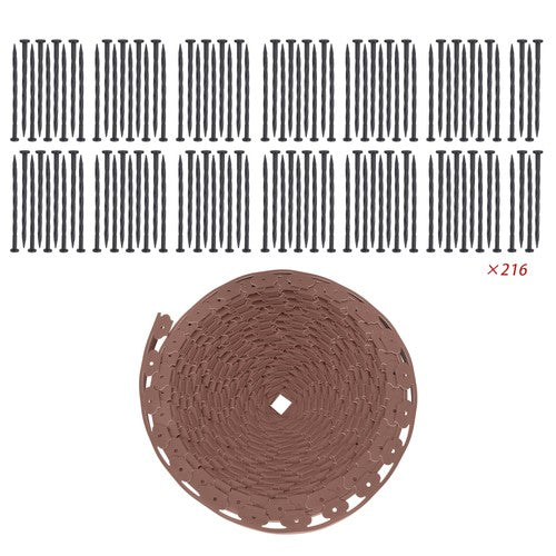 DURAFORCE 2 inches high 246 feet Garden edge lawn grass stone isolation strip