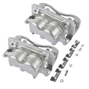 DURAFORCE 2x Front Left & Right Brake Calipers for Infiniti QX56 Nissan Titan Armada 5.6L