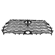 DURAFORCE Fit Toyota Tundra 2022-2024 Platinum Brushed Satin Aluminum Front Upper Grille