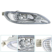 DURAFORCE Pair LH+RH Front Fog Lights w/9006 Bulbs For Toyota Camry Corolla Solara 02-08