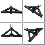 DURAFORCE Quick Hitch Multi Compatible with Towing Hook 3 Point Trailer Hitch 2 Receiver