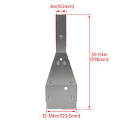 DURAFORCE Swing Arm Skid Plate Guard Full Chassis Glide For Yamaha Raptor 700 700R 2006-25
