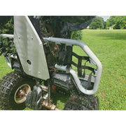 DURAFORCE Pair of Nerf Bars Silver bar Black nets Aluminum For Honda TRX 250EX 250X 01-24