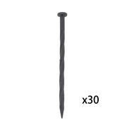 DURAFORCE 33 FT No-Dig Garden Edge Lawn Border L-shaped Landscape Edging Border Kit New