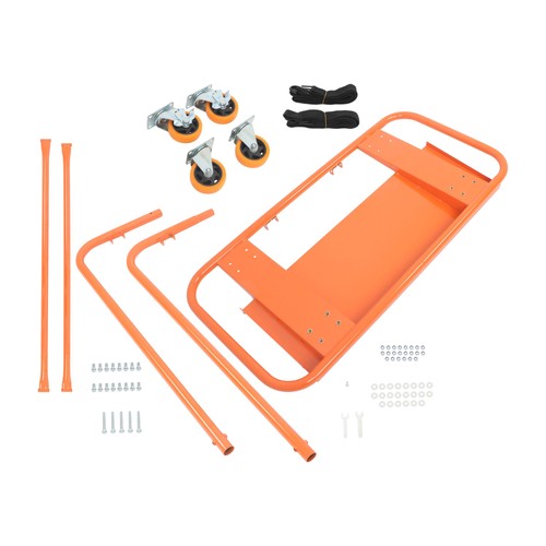 DURAFORCE Handling Sheetrock Sheet Panel With Safety Belts Drywall Sheet Cart 3000Lbs
