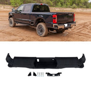 DURAFORCE For Ford F250 F350 2023-2024 Rear Step Bumper Assembly Painted With Sensor Holes