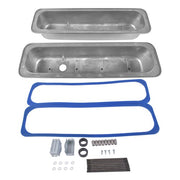DURAFORCE Finned Aluminum Tall Valve Covers w/ Center Bolt for Chevy 5.0L & 5.7L 1987-1997