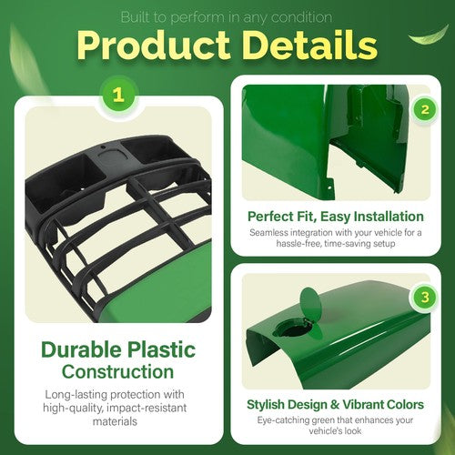 DURAFORCE Front Grille/Hood/Fuel Door Kit/Cowl LH/RH Cover For John Deere 4200 4300 4400