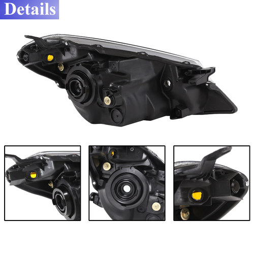 For 2012-2014 Toyota Yaris Hatchback Pair Halogen Headlights Lamp Left & Right