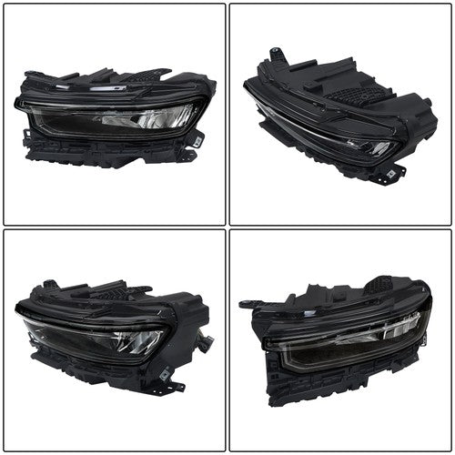 DURAFORCE Left w/Animation w/o Leveling Headlight LED DRL For 21-22 Jeep Grand Cherokee