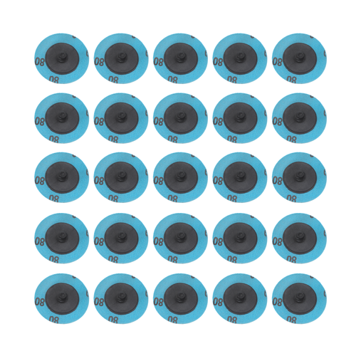 DURAFORCE 50 Pcs Grinder Sanding Grinding Discs 2 Inch 80 Grit Rotary Lock Sandpaper