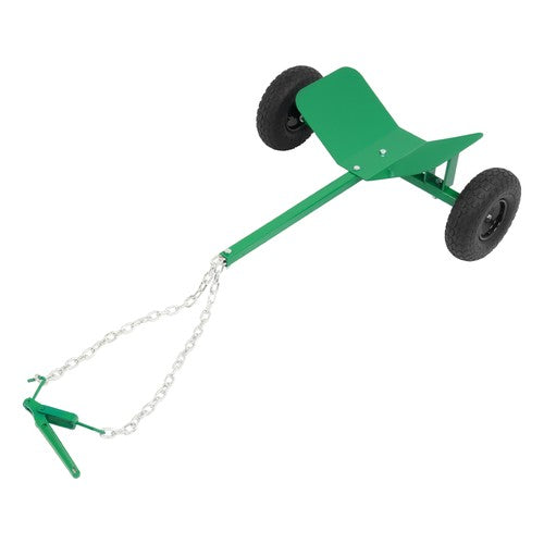DURAFORCE 600LBS Log Skate Towing Attachment Universal Home&Garden Heavy Duty 24" chains